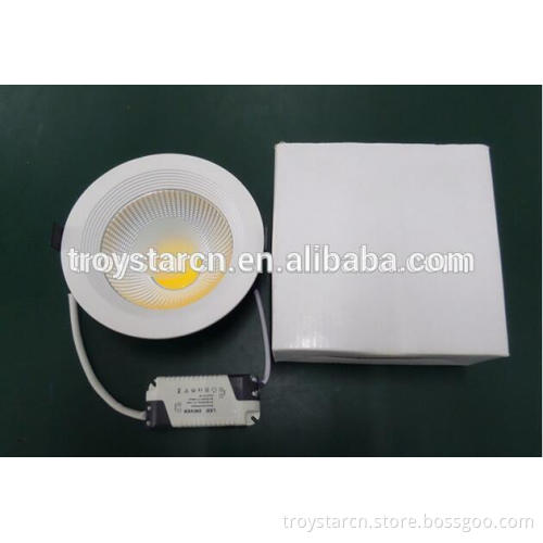 30w 110V 220V led recessed downlight with CE FCC ROHS certificate
